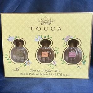 Tocca Women's Eau De Parfum Trio Set ~ Florence, Stella, Cleopatra New in box